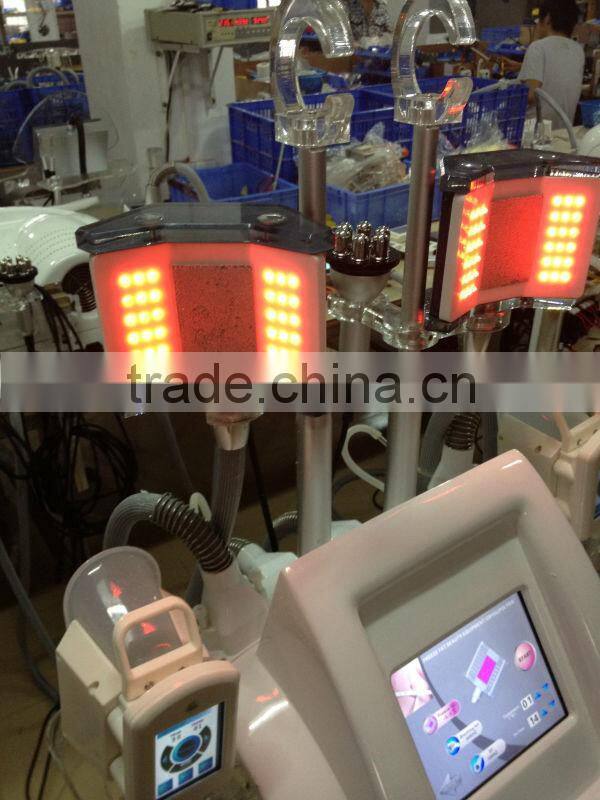 4 Handpieces Cryolipolysis Fat Freezing Machine