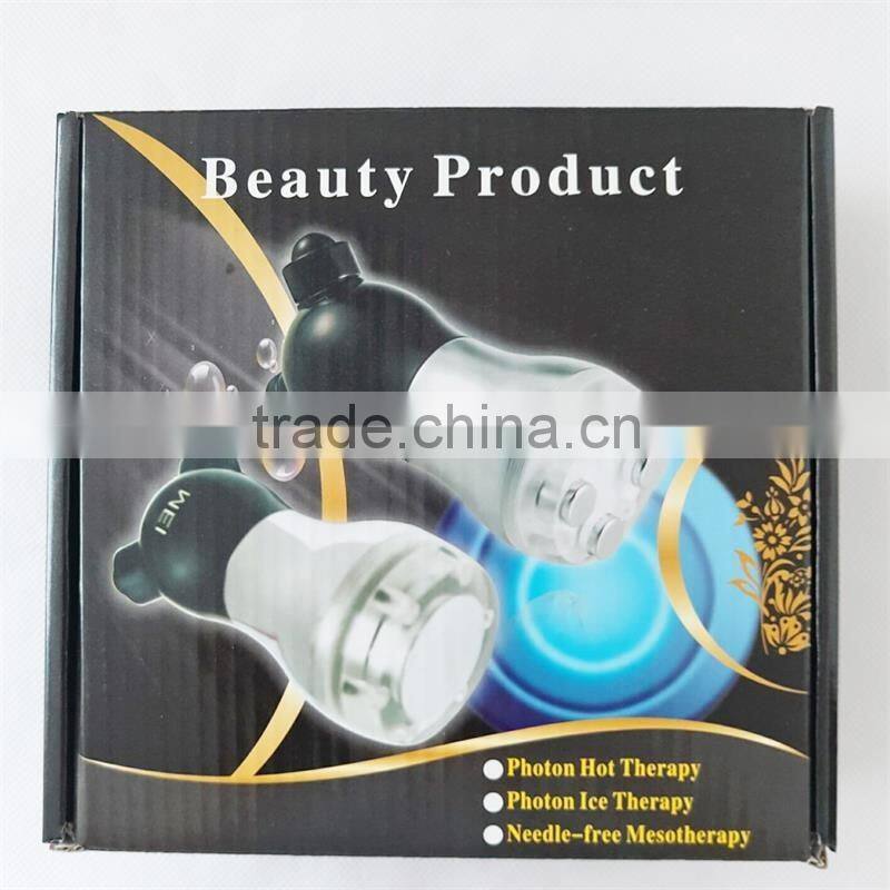 Home use beauty tool portable photo rejuvenation Handheld No Needle Mesotherapy anti wrinkle