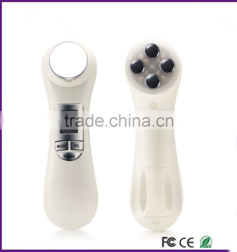 Factory price offer protable home use ultrasonic facial massage machine