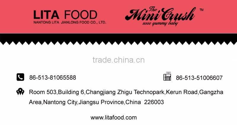 Mini crush brand factory online shopping Assorted Fruit Shaped jelly candy