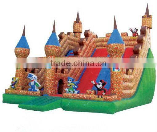 Hot selling PVC amusement inflatable castle for children
