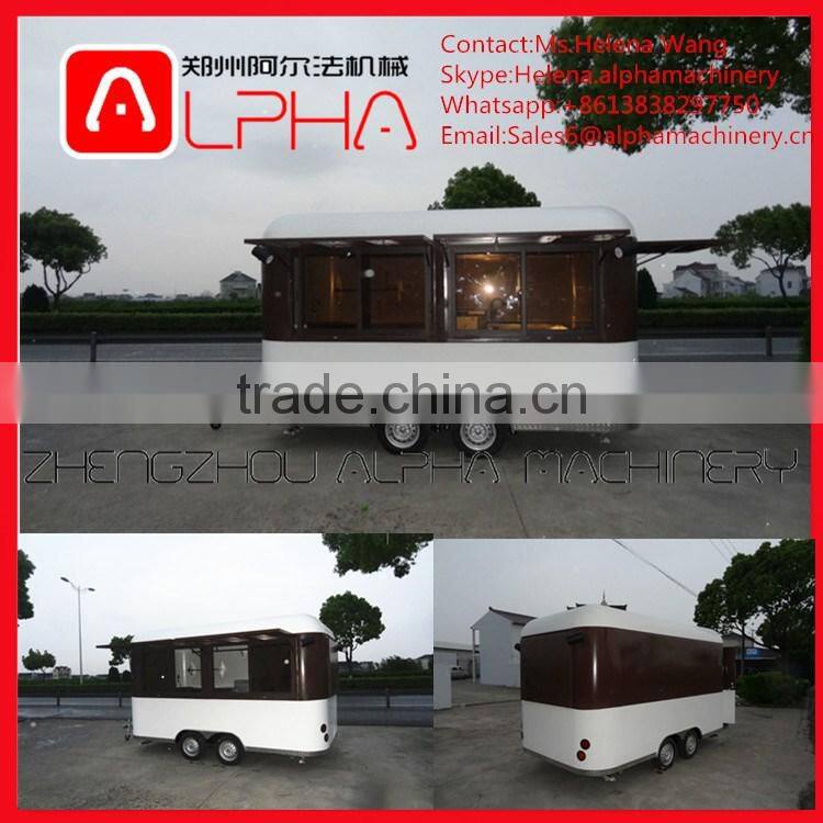 China Commercial Food Cart/Mobile Fast Food Truck