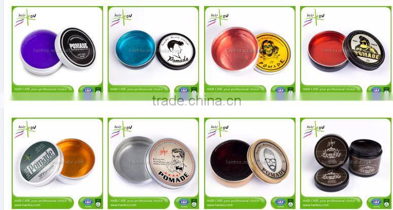 Manufacturer Water Soluble Hair Styling wax clay /New hair styles pomade