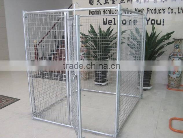 Galvanized Wire Dog Kennels /Tube Dog Crate/Pet Cages/Kennels