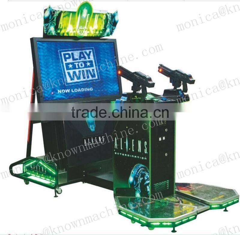 Game center shooting game machine for youth