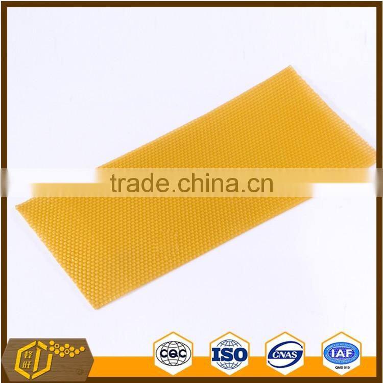 Pure natural beeswax foundation sheet