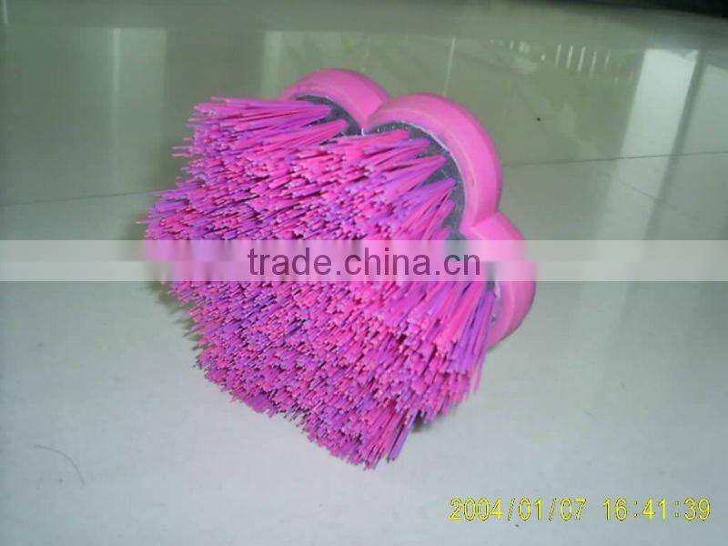 horse massage and cleaning brush