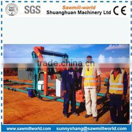 best selling double blades sawmill