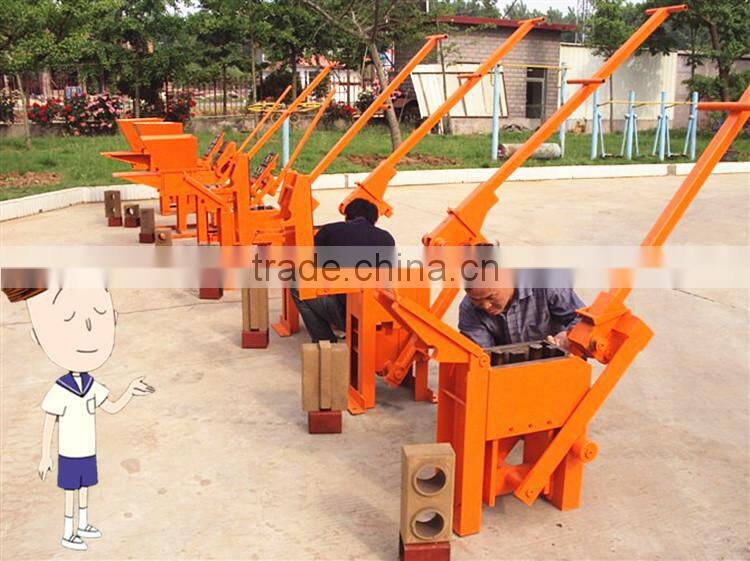Neweek environmental manual solid moulding clay brick making machine for clay