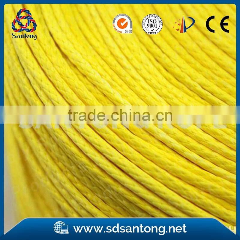 10mm 12 braided synthetic winch rope