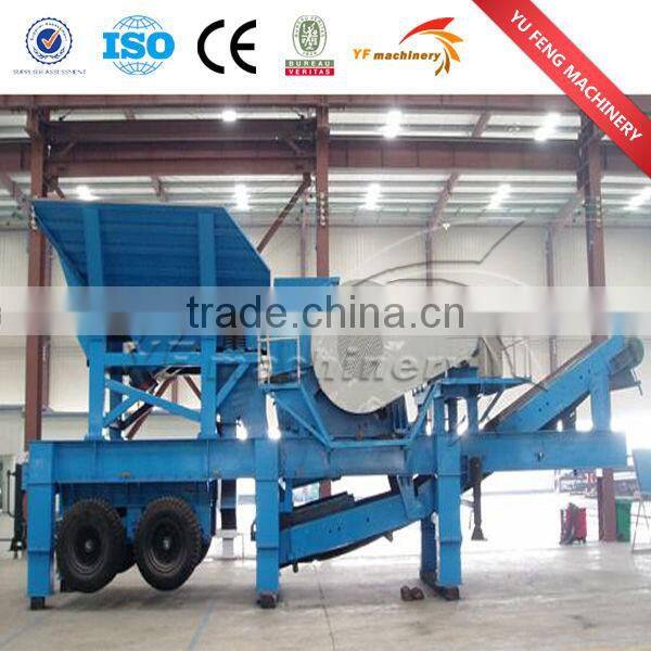South America 200-250T/H mobile crusher plant