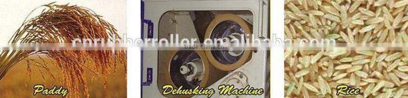 dehusking 10" rubber rolls
