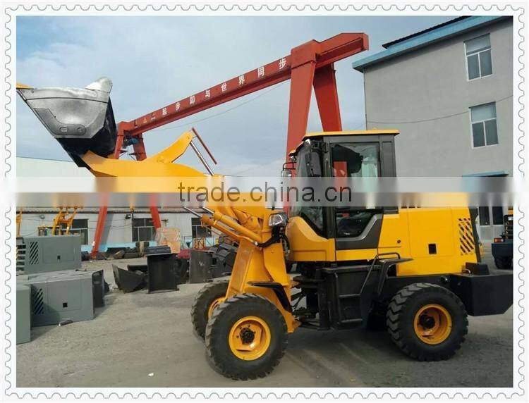 Original manufacturer 1.2Ton ZL12F mini wheel loader price With Various Attachments