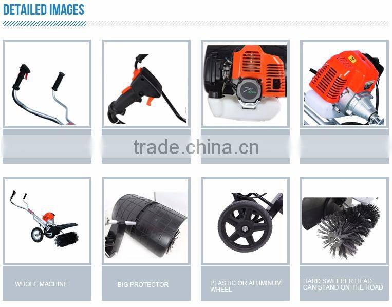 hand push floor sweeper machine