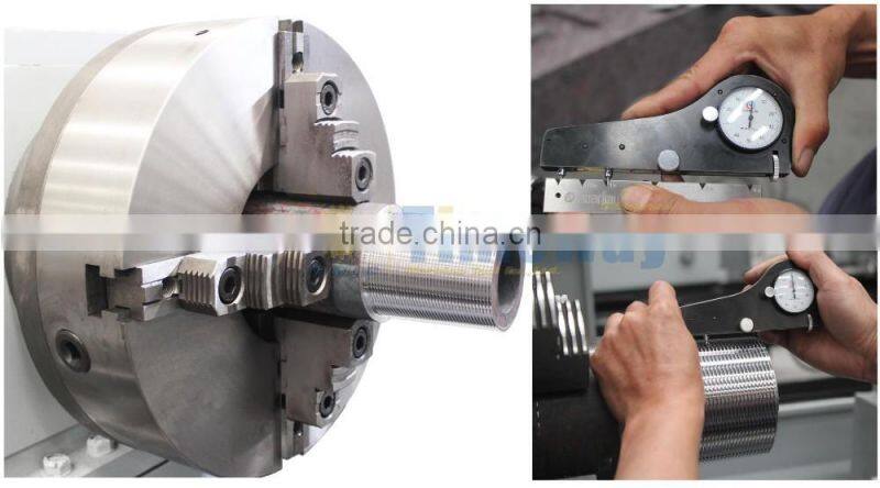 Manual Horizontal Tube Threading Lathe for Oil Field