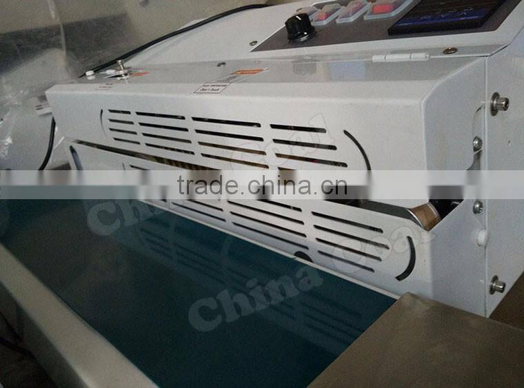 FR-600A Desktop Horizone Automatic Continuous Bag Band Sealing Machine
