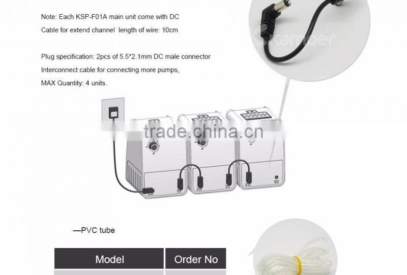 KSP-F01A kamoer digital peristaltic dosing pump