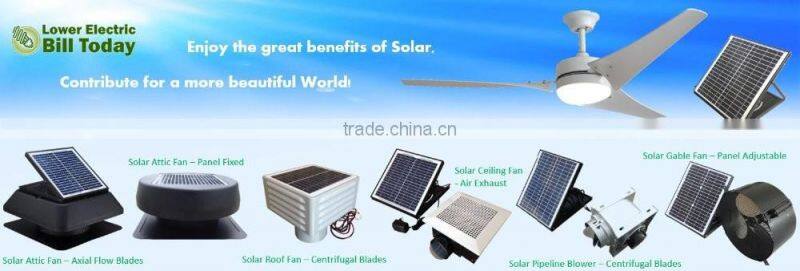 vent goods solar panel ceiling fan solar fan for home appliance heat exchanger solar battery