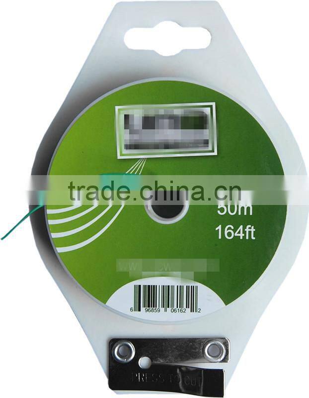 magic twist tie/ pvc binding wire pvc coated tie wire