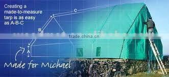 Double Side HDPE Film Waterproof Poly Tarp