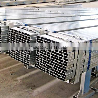 40*50*3.5mm Hot Dip Galvanized Carbon Square GI Pipe for Greenhouse Stents