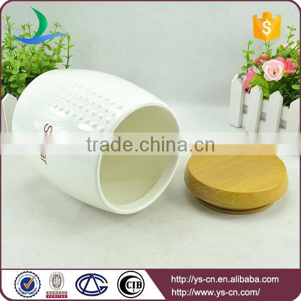 Factory Wholesale Ceramic jar ,Ceramic Sugar Tea Canister