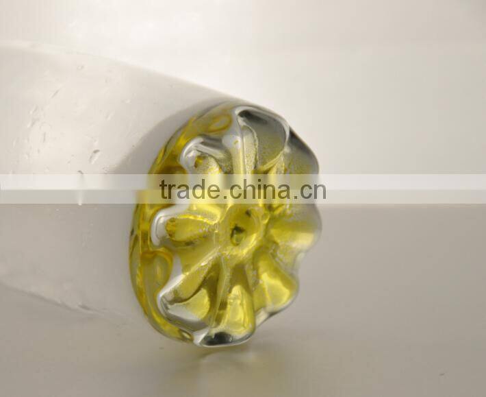 FDA inspection wholesale bottom colored water glass