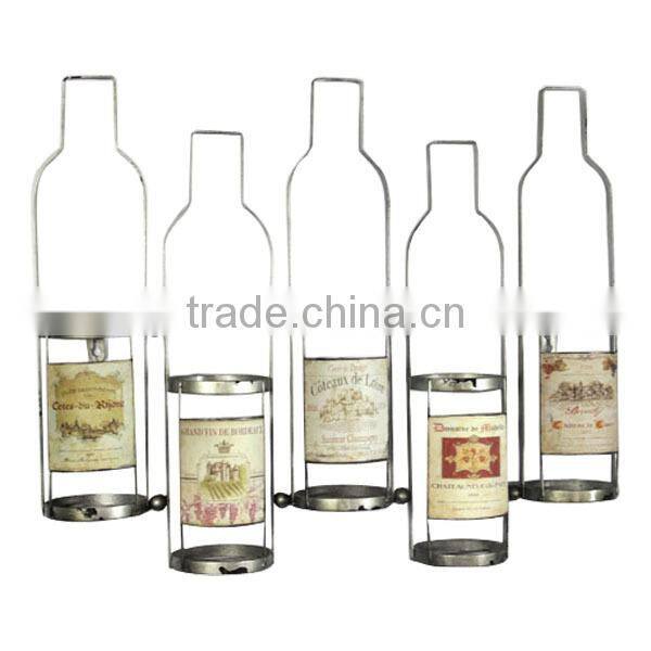 Cast Iron Wine Rack Wine Bottle Holder