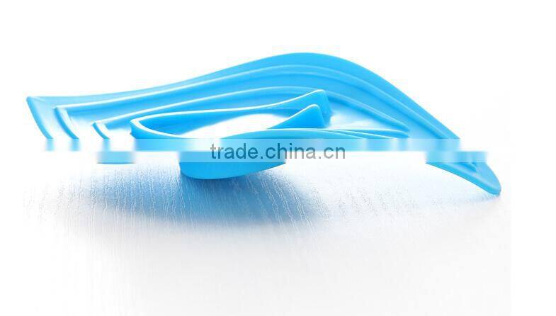 Q111 fashion household wholesale home east plastic shell soap dish