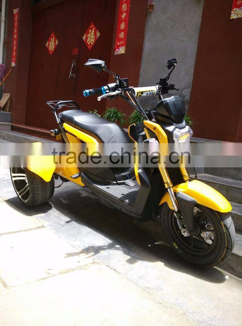 X-man Three Wheel Cross-Country Beach Electric Motorcycle, 60V20A electric bike for elder