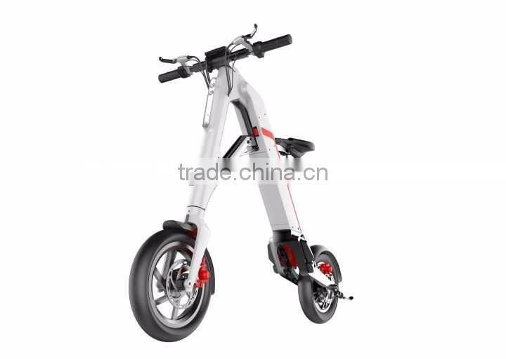 Folding Electric Bicycle, Adult Mini Electro Bike, Lithium Battery Foldable E-bicycle, Smart Folding Mobility Electric Bicycle
