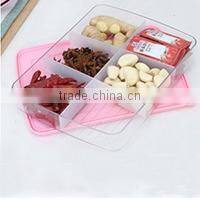 Wholesale Stock Small Order Kitchen Plastic Food Seal Crisper Box