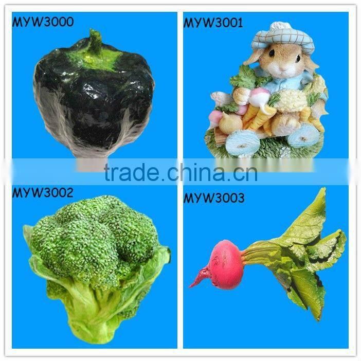 Lemon artificial fruits Resin artificial vegetable 3d fridge magnet