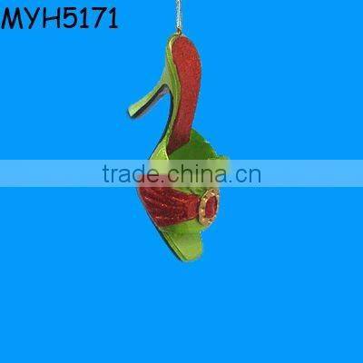 Party Decorative High Heels Cake Stand with Red Roses and Striped Socks