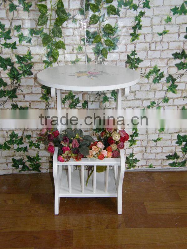 modern round table with folding leg/coffee table/ leisure table