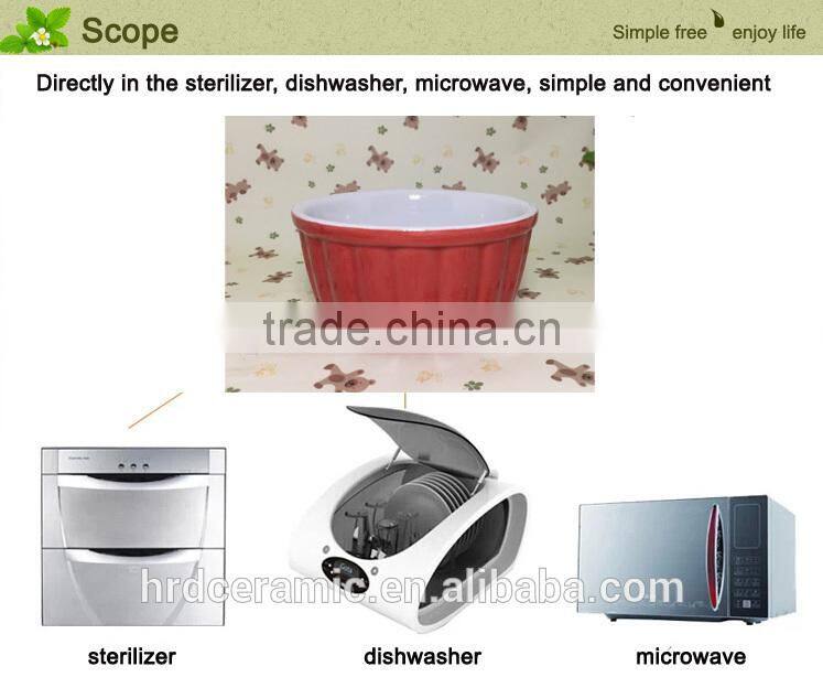 Stocked porcelain ceramic salad bowl chinese Colorful unique ceramic soup bowls