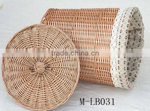 7pcs set wicker laundry basket & Rattan laundry basket & wicker storage basket for bathroom