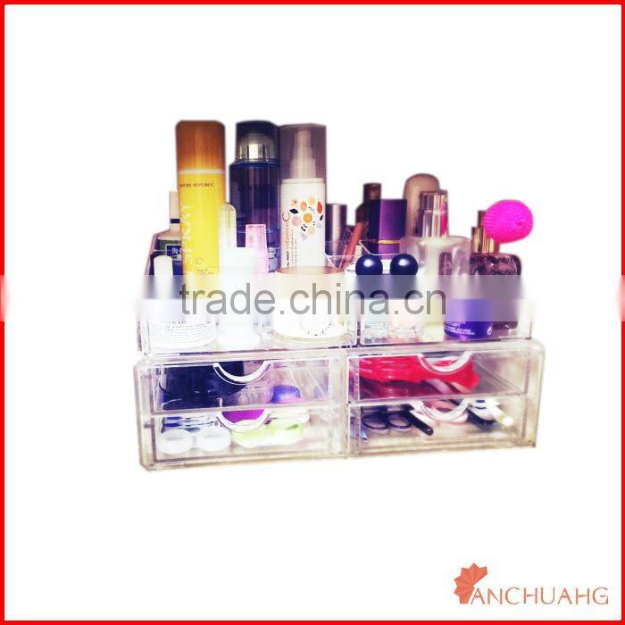 acrylic makeup organizer box