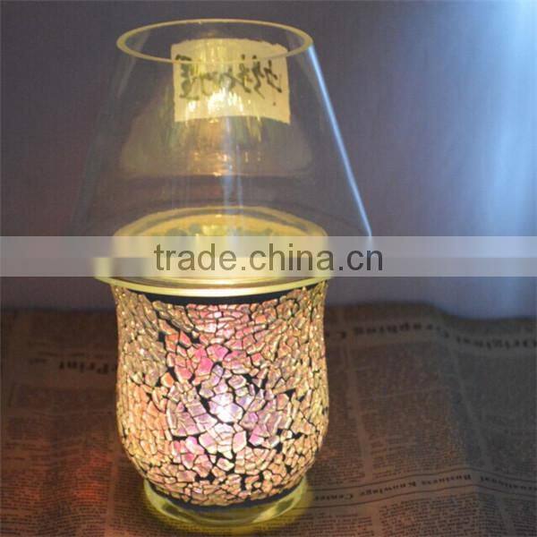 customizeed mosaic candle holders