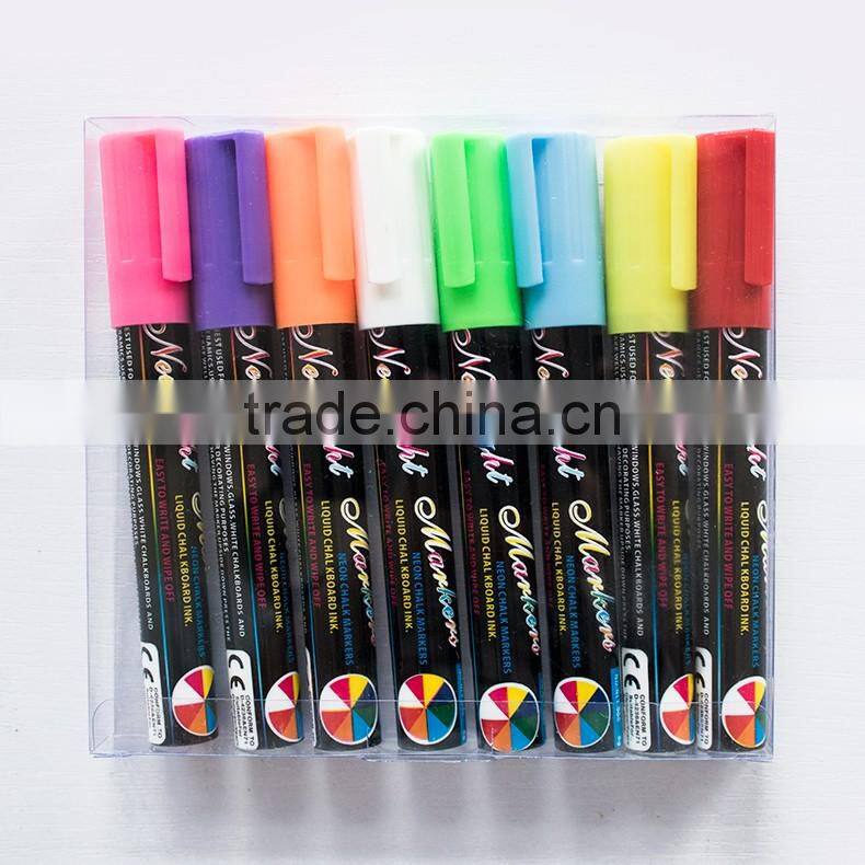 Newlight fluorescent marker pen for LED writing board, high quality save ink. Very bright