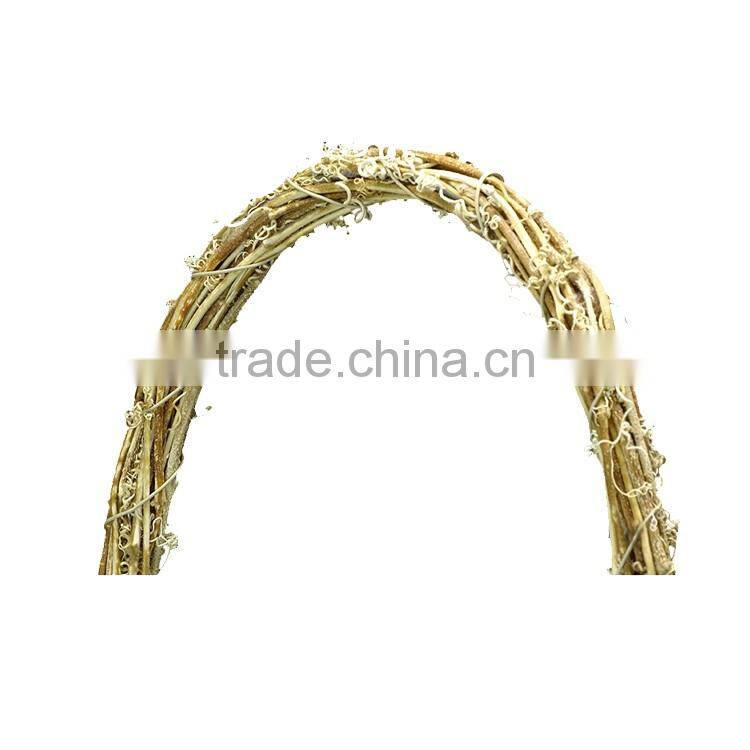 Mini Nature Rattan Basket Garden Planter by Hand-made