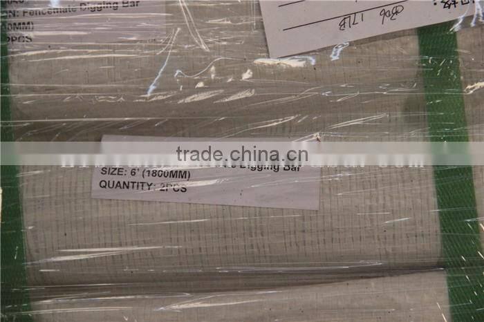 Professional carbon steel drilling crow bar