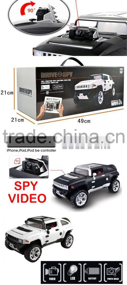 Hot Sale 4 Channel WiFi Remote Control Car With Camera Spy Car,china toys