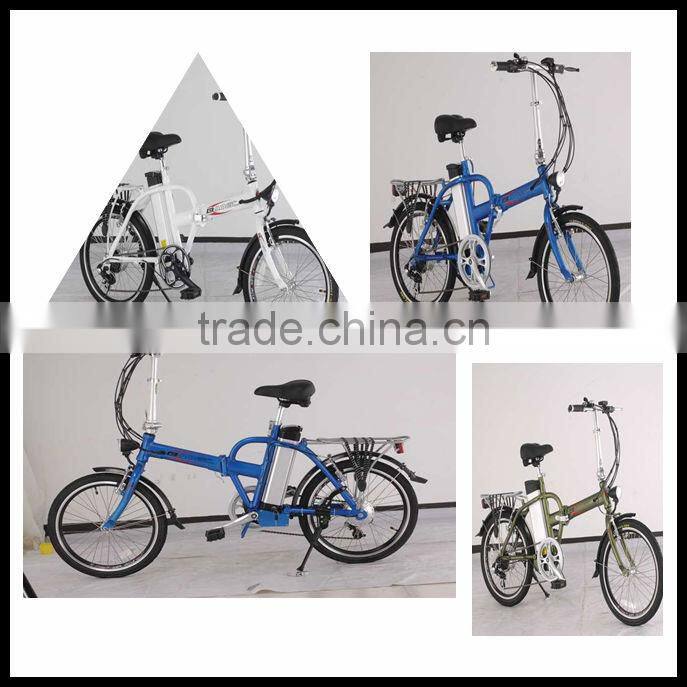 electric folding bicycle with 250W