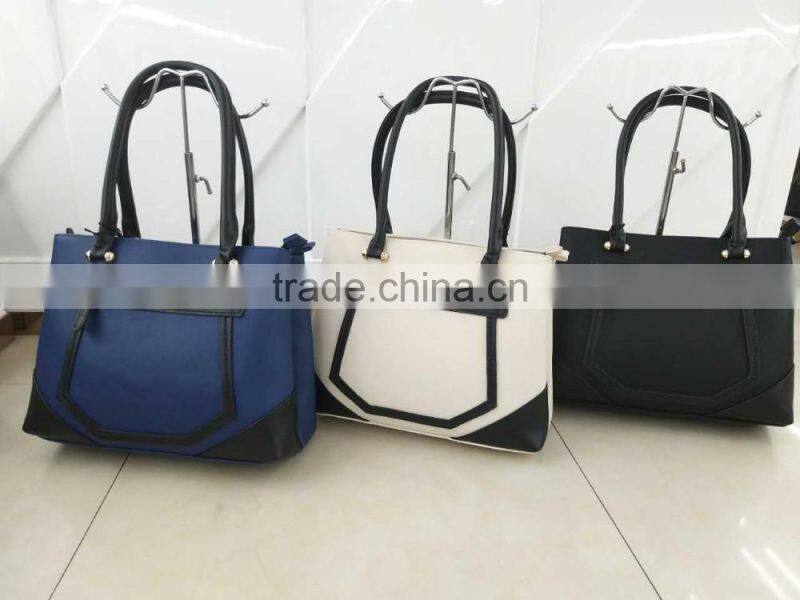 Custom vintage crazy ladies PU leather handbag tote bag wholesale have stock