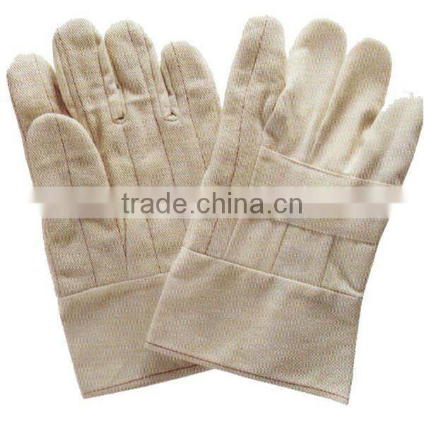 Special double layer hotmill glove