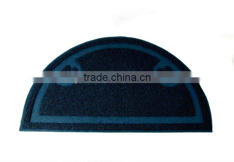PVC Rectangle shape Cat litter mat, Cat floor mat, PVC Pet food mat