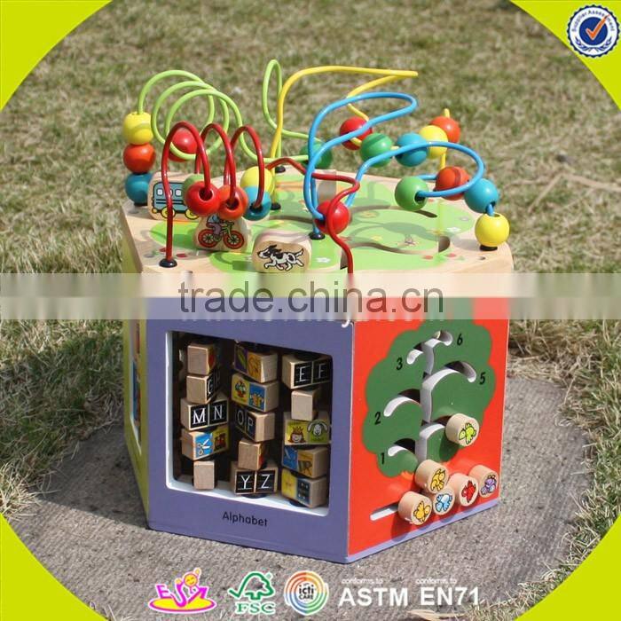 2017 wholesale baby wooden abacus beads funny kids wooden abacus beads sale children wooden abacus beads W12D047