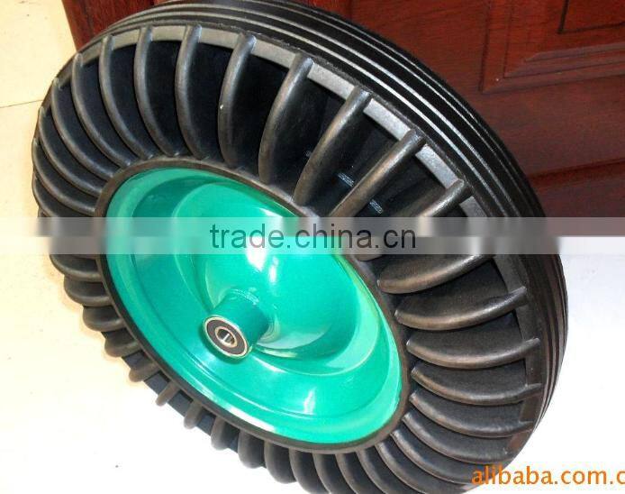 small solid rubber tires and wheels, solid wheel tire for trolley 8'', 10'',13'',16''
