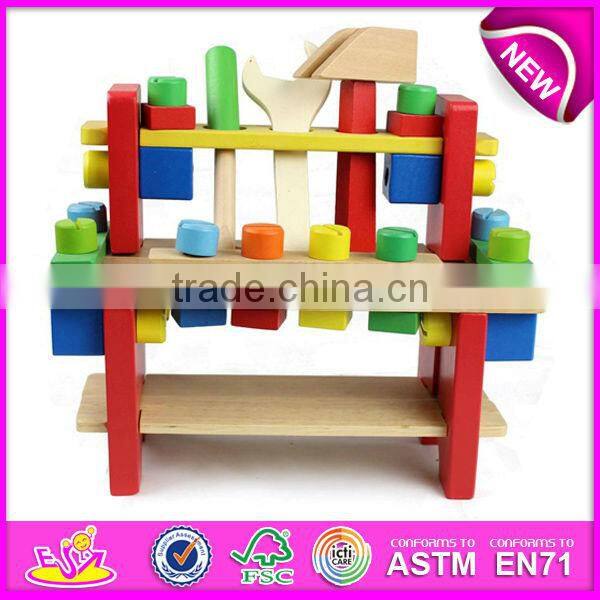 2015 DIY changeable wooden nut toy for kids,wooden blocks nut toy for children,Educational toy wooden toy nut for baby W03C004